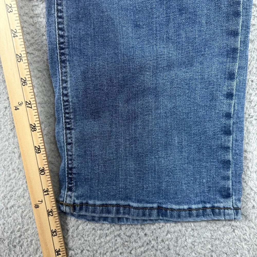 Wrangler Relaxed Boot Jeans Mens 36x34 (Fits 33x32) Blue Denim Stretch